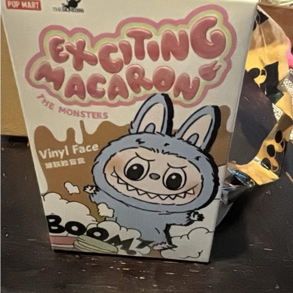 Pop Mart Exciting Macaron Vinyl Face Stuffed Animal - lychee berry